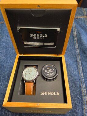 Shinola - Men's Runwell Argonite 1069 41mm Watch - NWT